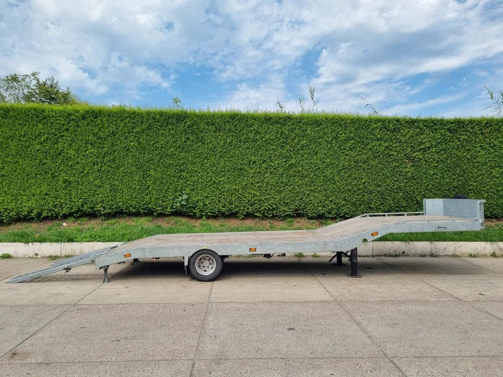 Veldhuizen 5,0-tons Semi-dieplader oplegger 7,5 m.