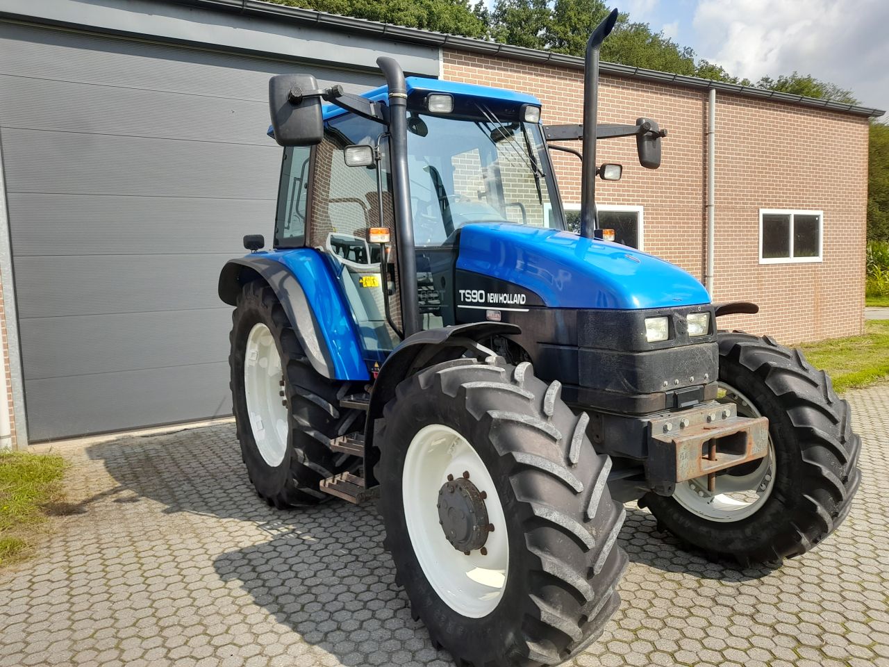 New Holland TS90 met dubbel lucht