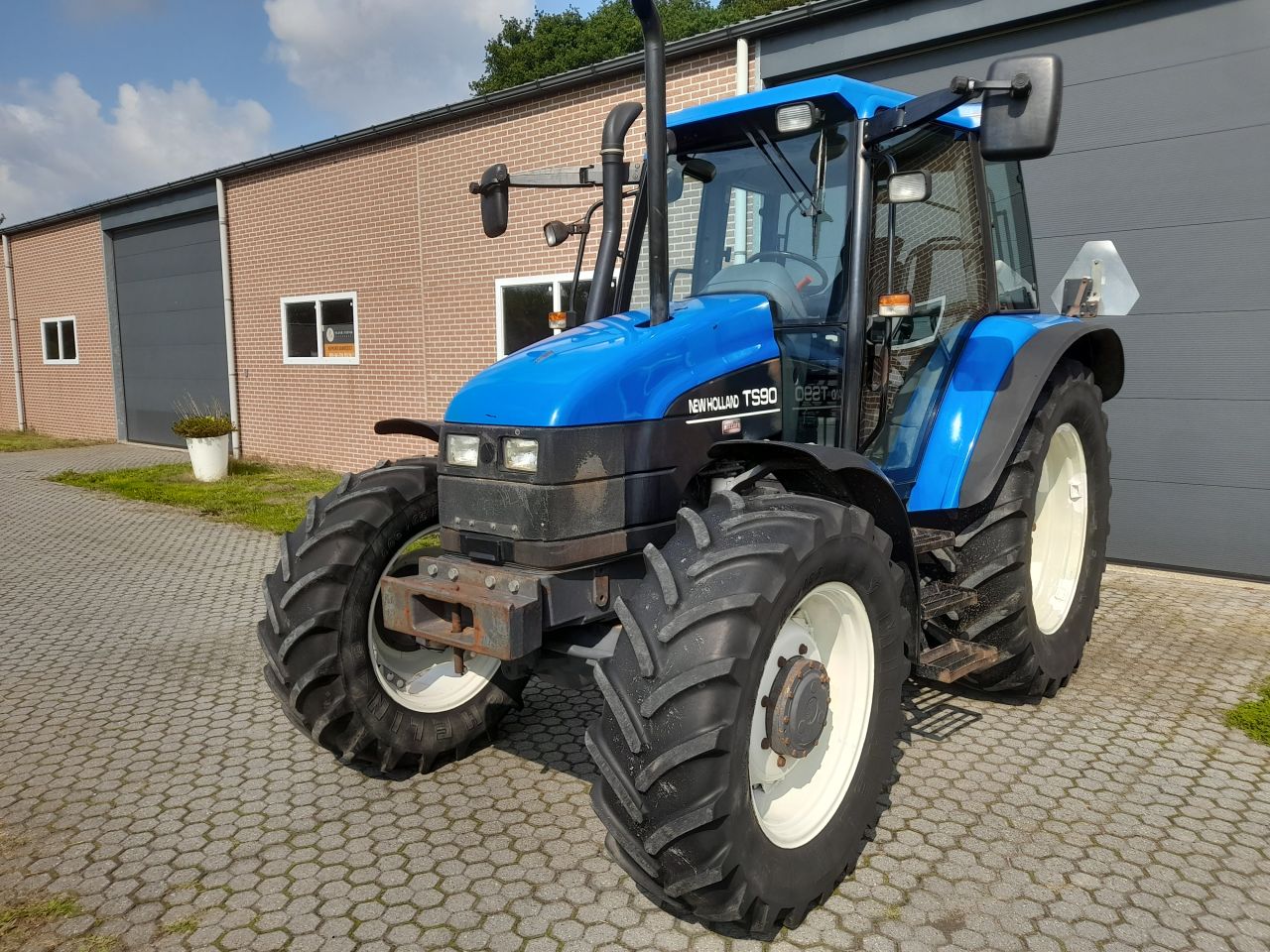 New Holland TS90 met dubbel lucht