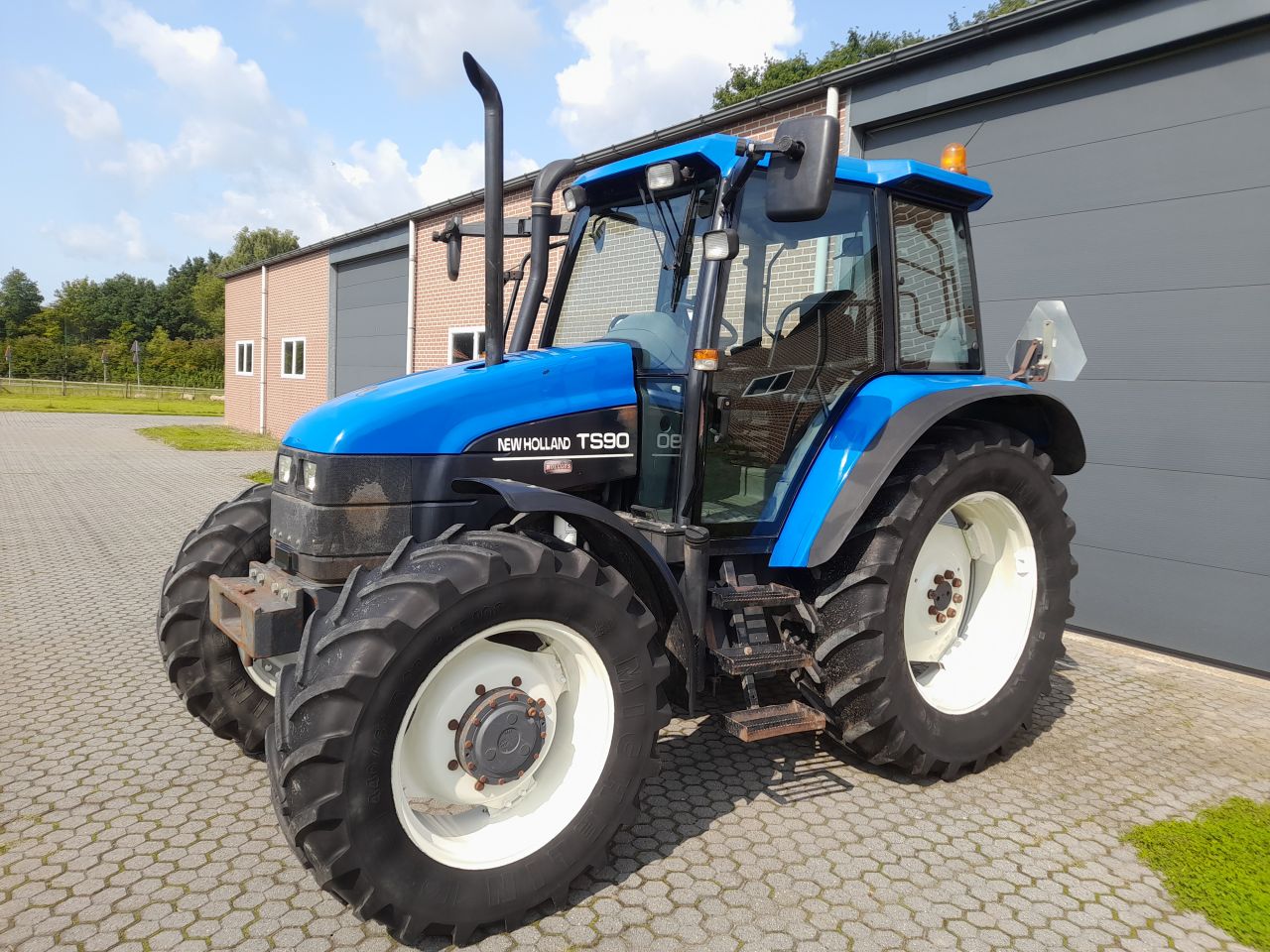 New Holland TS90 met dubbel lucht