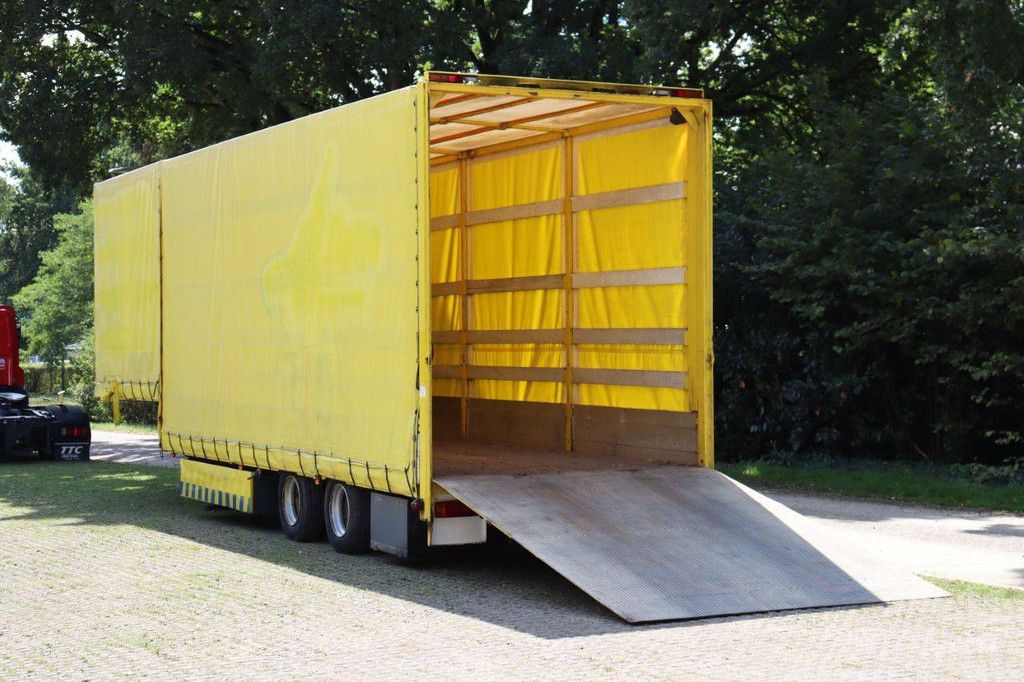 Curtainsider trailer Broshuis 2ASD-36 1987