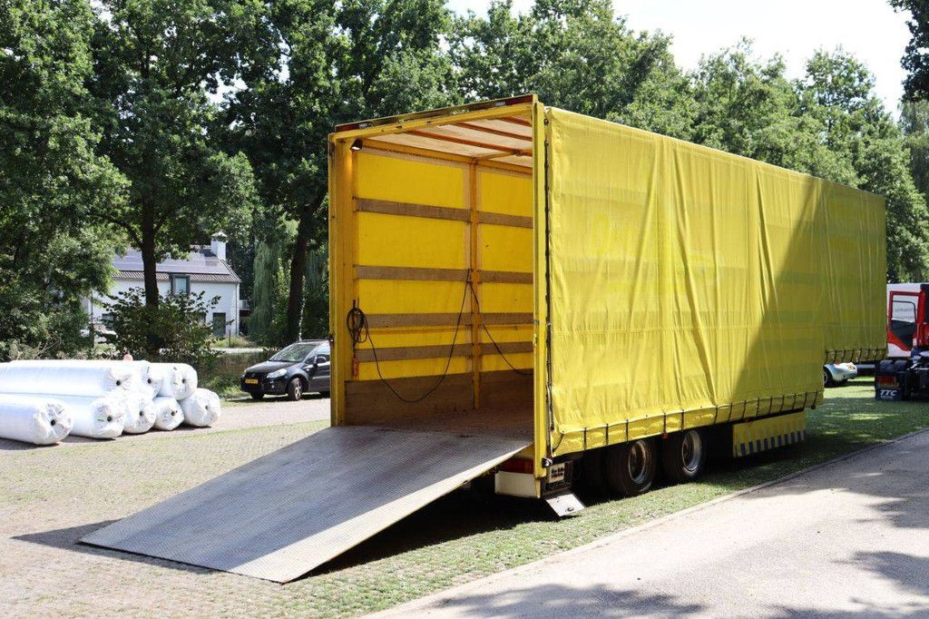 Curtainsider trailer Broshuis 2ASD-36 1987