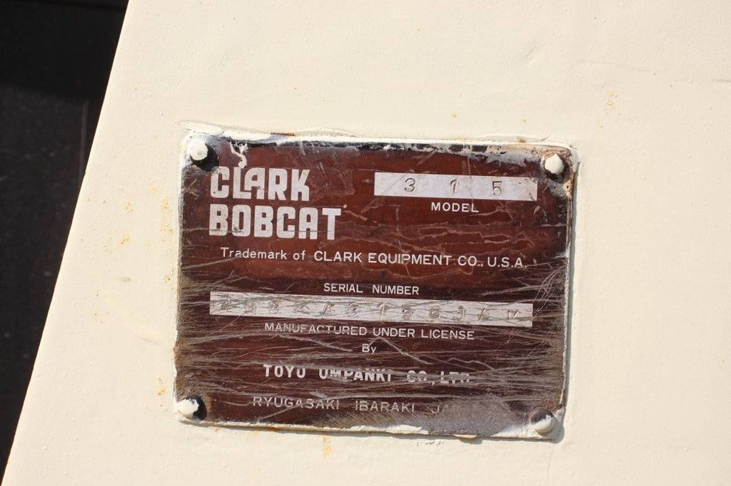 Skid steer loader Bobcat 315 Diesel