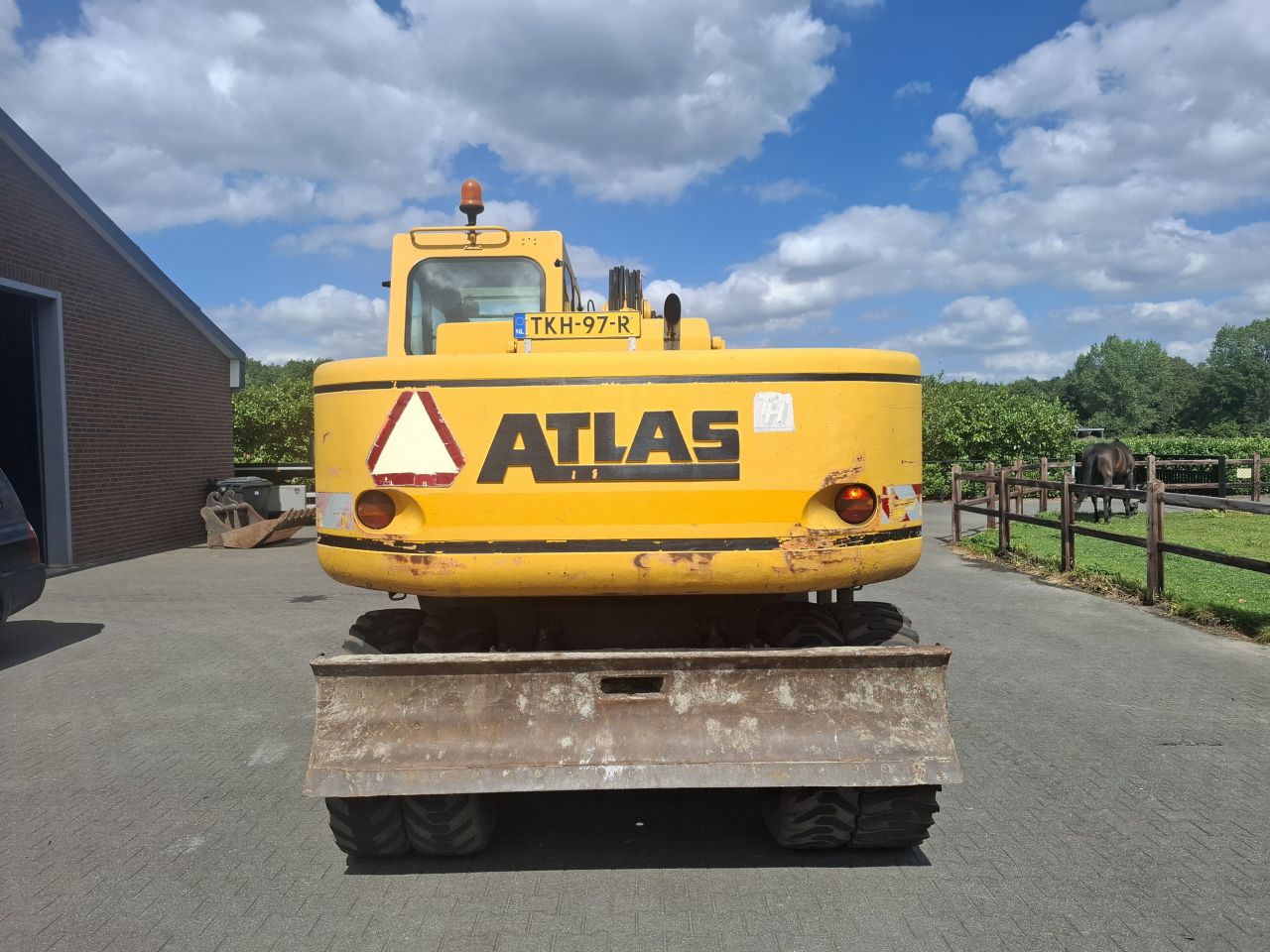 Atlas 1304 mobiele kraan