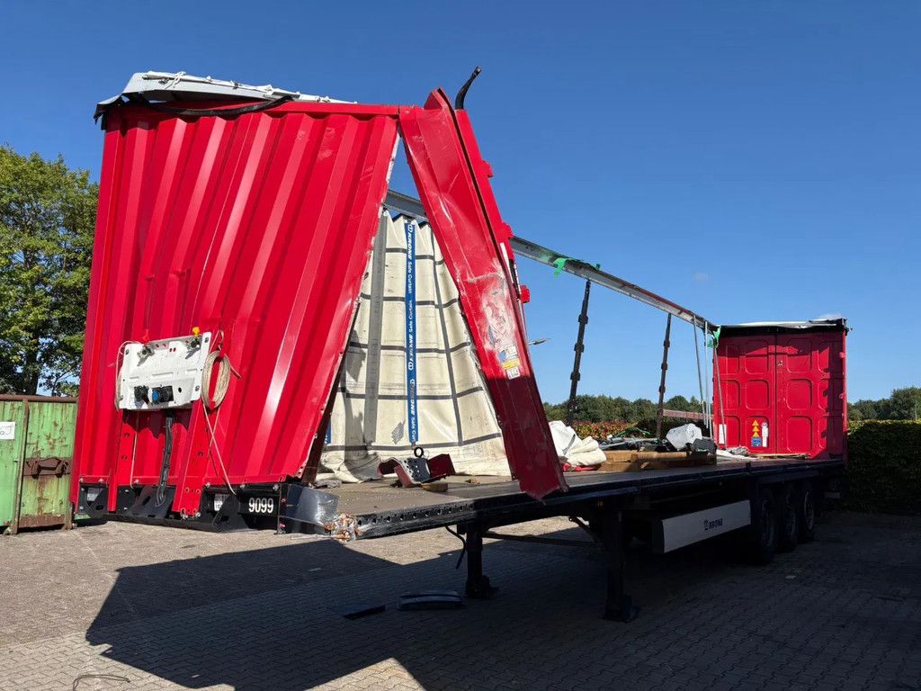 Krone SD Aufbau-unfall, 2023, Liftachse Hubdach