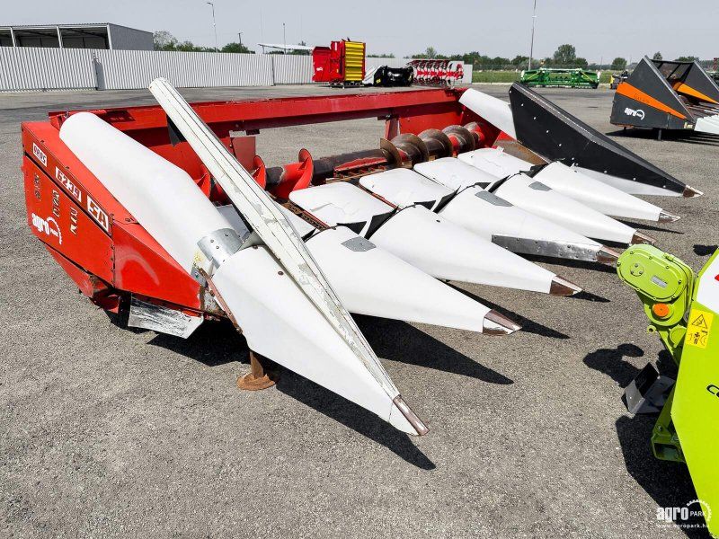 Oros 6239 SA 6 rows, chopper, corn header with fixed frame, 75 cm row