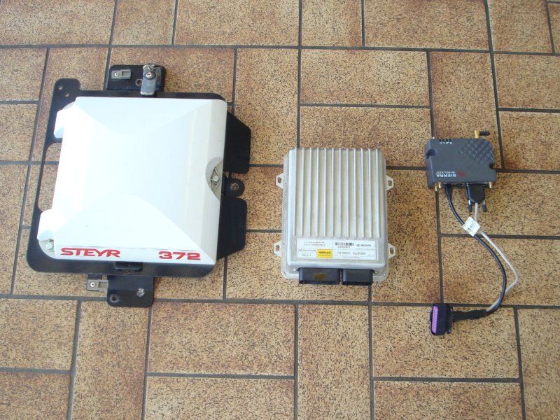 Steyr Spurführung RTK Trimble