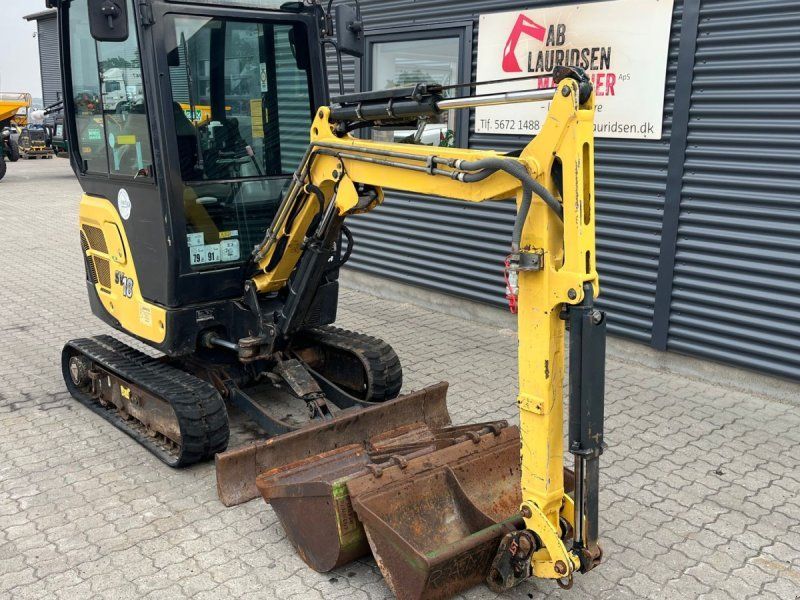 Yanmar SV18 Hurtigskifte +3skovle