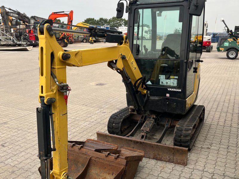 Yanmar SV18 Hurtigskifte +3skovle