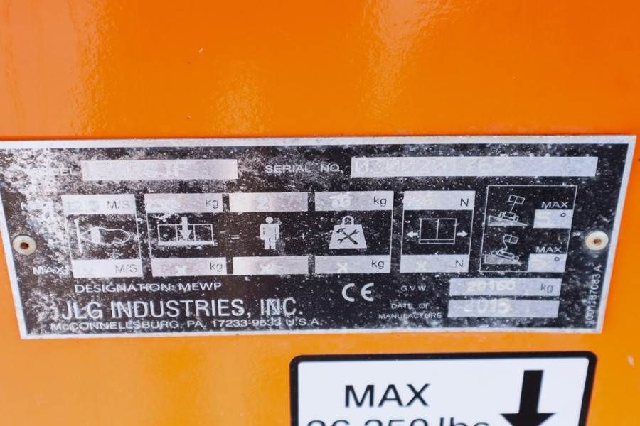 JLG 1350SJP Diesel, 4x4 Drive And 4-Wheel Steering, 43
