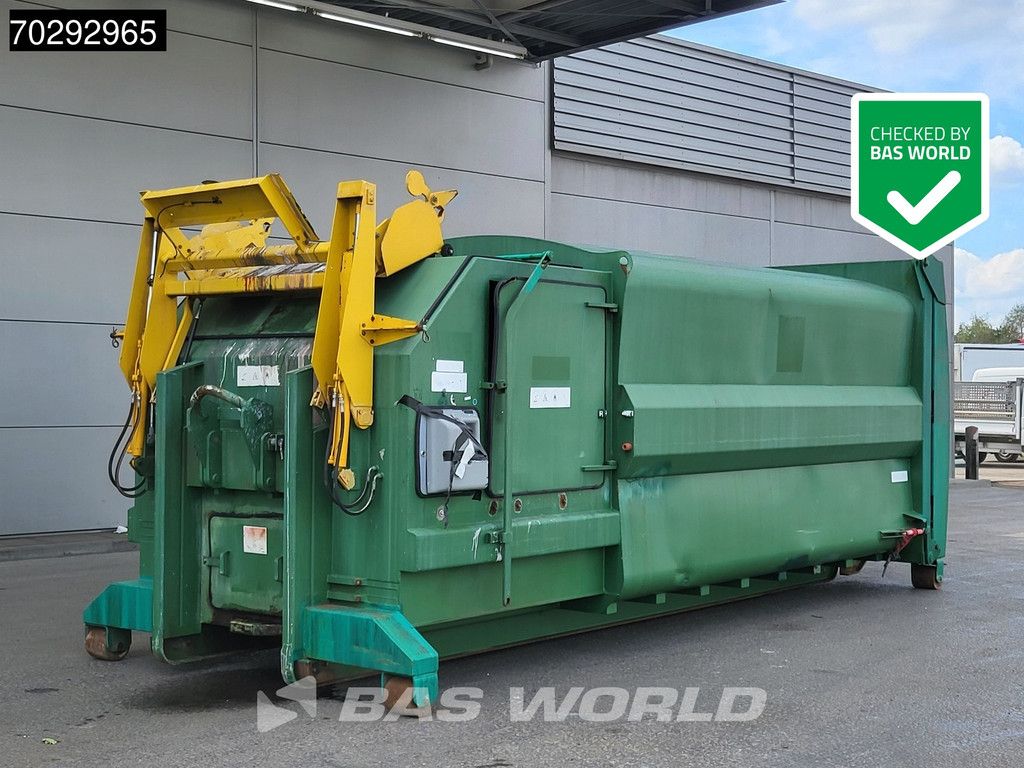 Geesink Kiggen PD 731 20m3 Portable compactor with tipping device