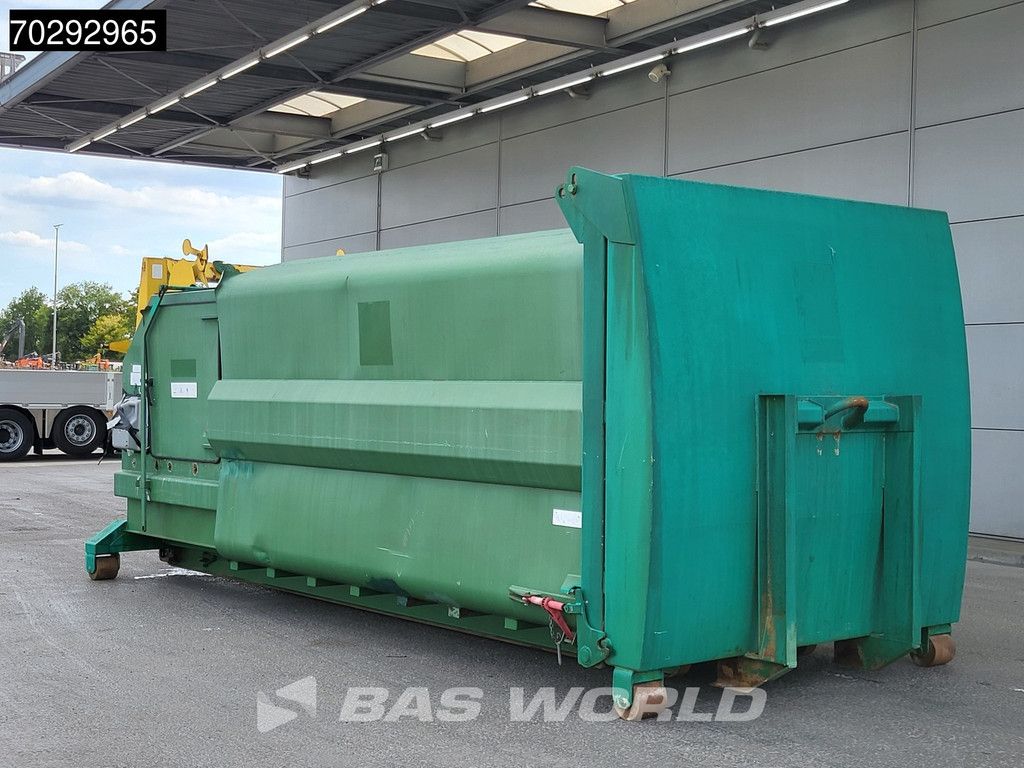 Geesink Kiggen PD 731 20m3 Portable compactor with tipping device