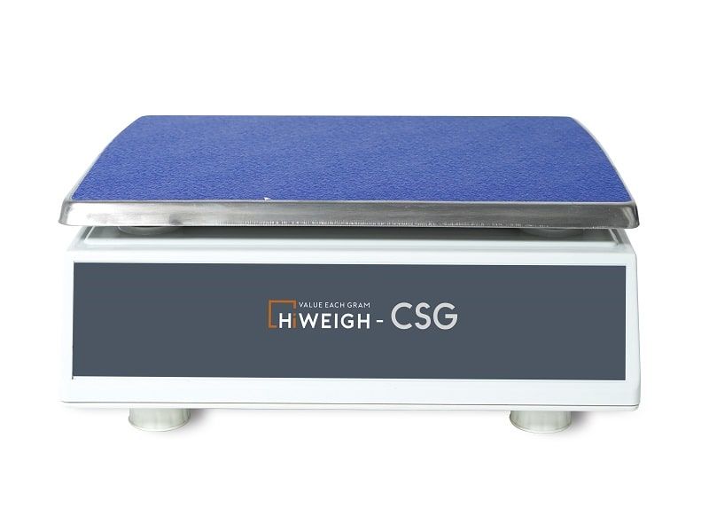 Telweegschaal 15 kg 0,5 gram