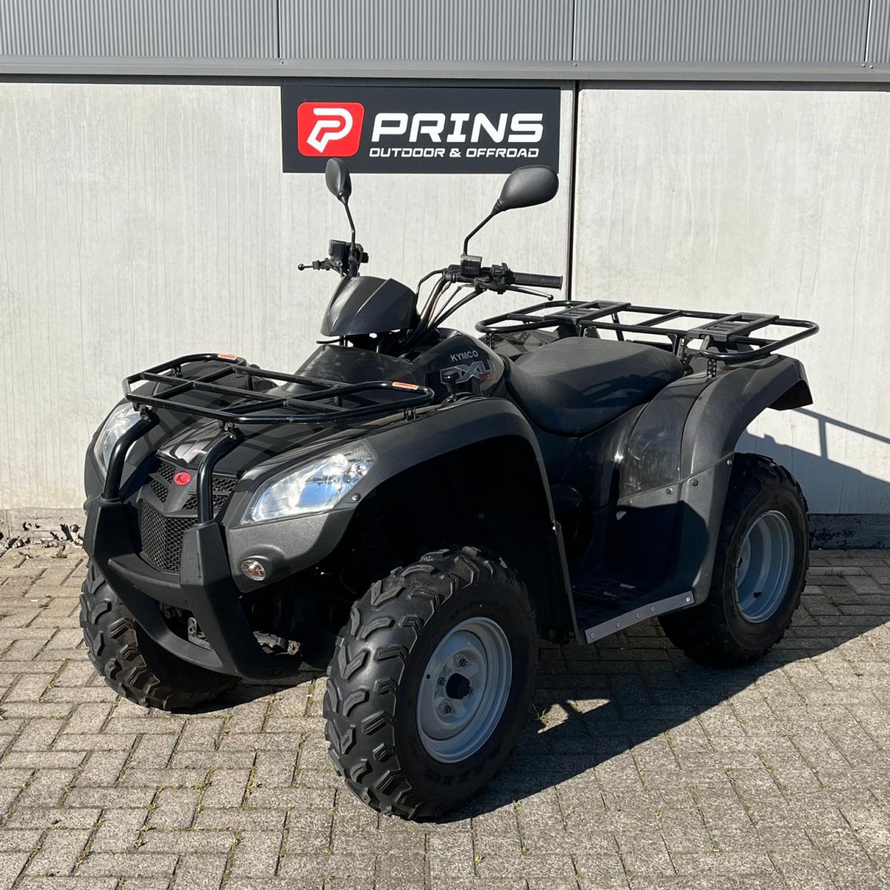 Kymco MXU500 quad met autokenteken