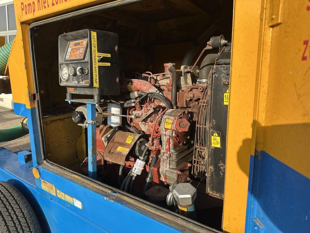 Waterpomp met diesel motor - Gebruikt
