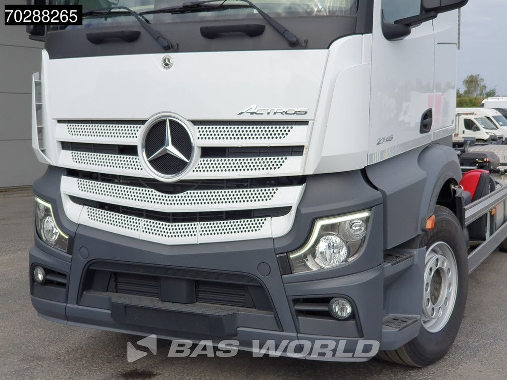 Mercedes Actros 2745 6X2 New! Meiller RS21 70 Hooklift Retarder Lift+Steering-Axle Navi Autoamtic Euro 6