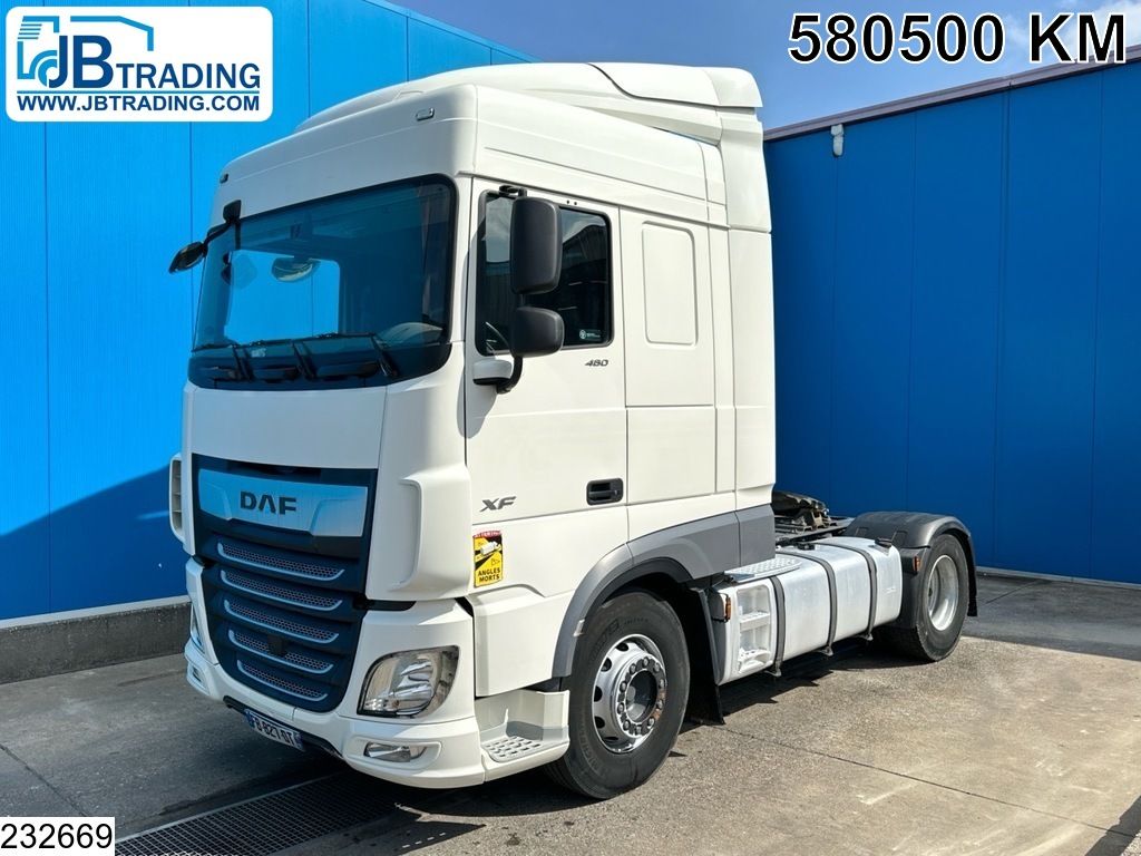 DAF XF 480 EURO6, PTO, Hydraulic, Standairco