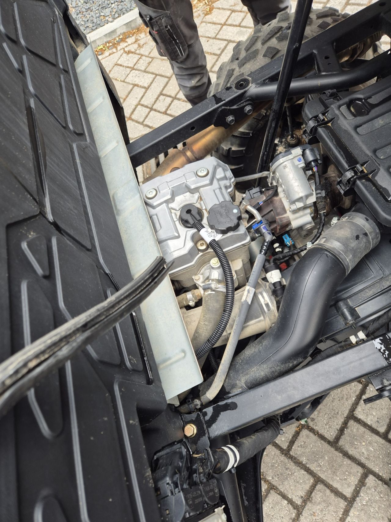 Polaris Ranger STP 570 ATV met 1 cil 570 cc benzinemotor