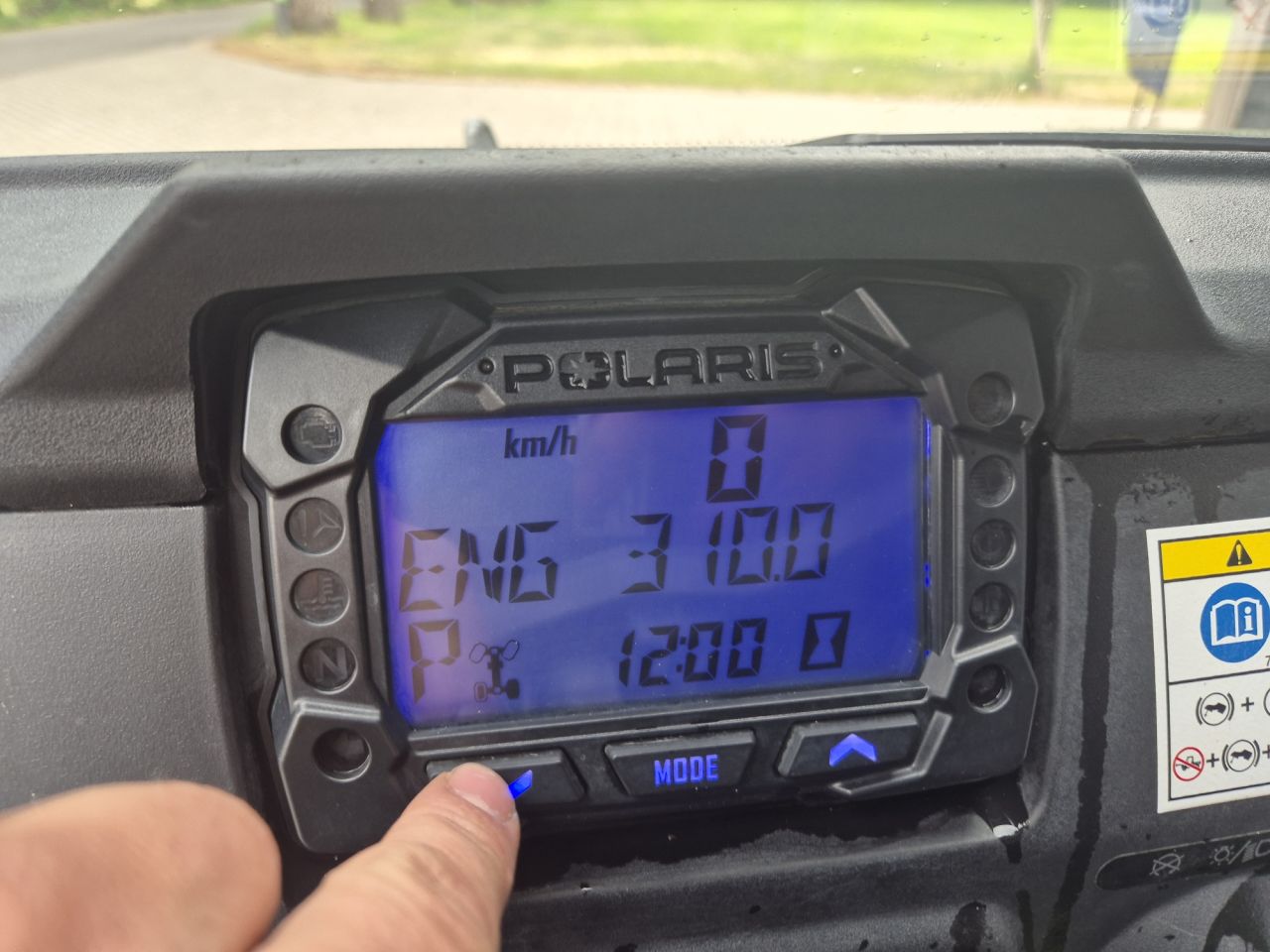 Polaris Ranger STP 570 ATV met 1 cil 570 cc benzinemotor