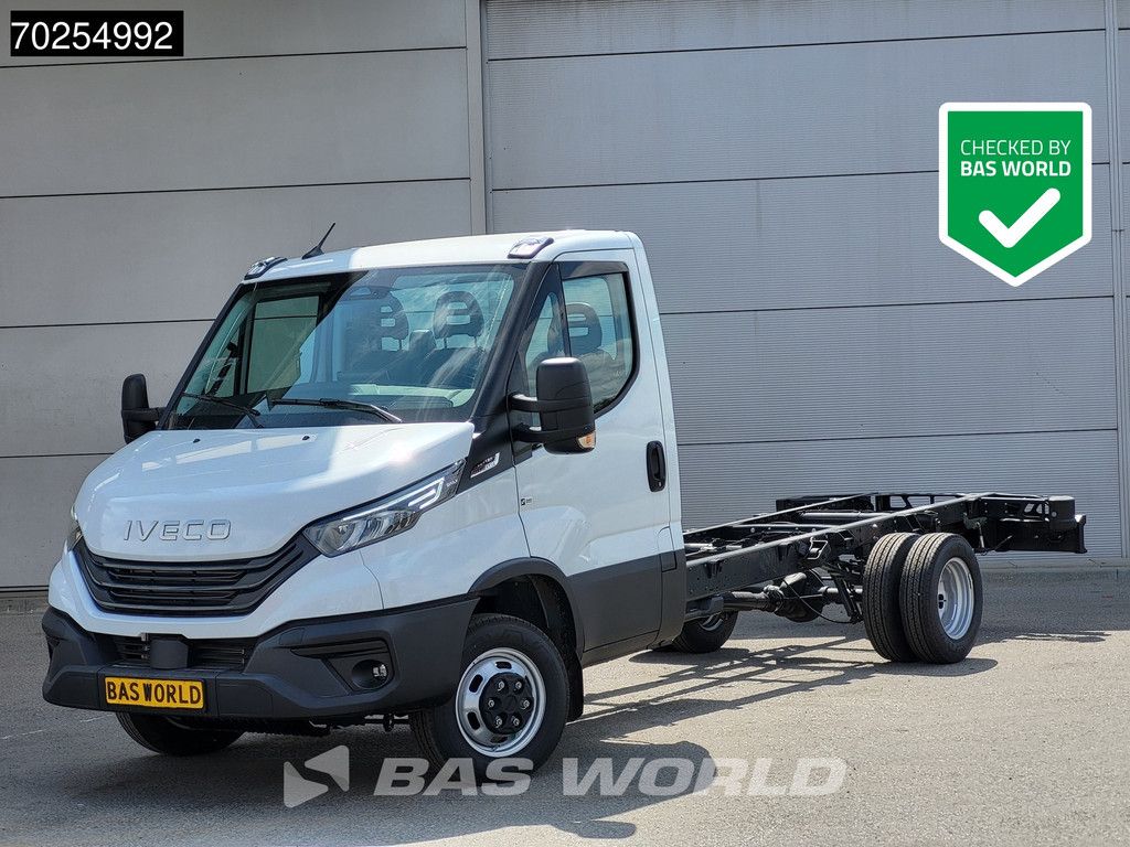 Iveco Daily 35C18 Chassis Cabine Automaat 410WB Airco Cruise Navi LED Euro6 Fahrgestell Chassis 22m3 Tempomat