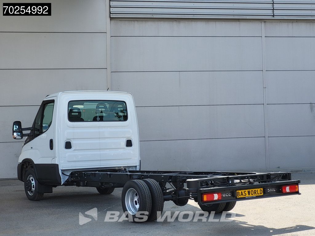 Iveco Daily 35C18 Chassis Cabine Automaat 410WB Airco Cruise Navi LED Euro6 Fahrgestell Chassis 22m3 Tempomat