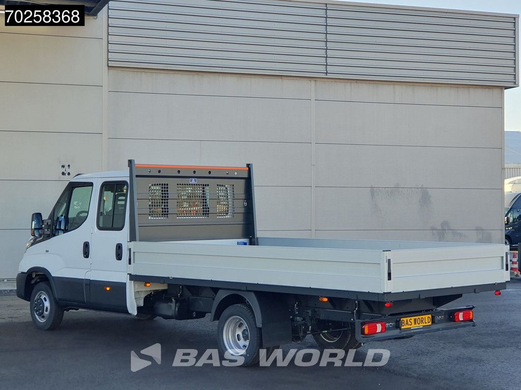 Iveco Daily 35C21 3.0 210PK 2025model Dubbel Cabine Open laadbak CarPlay ACC LED 3,5T Trekvermogen Pritsche Pickup 3m3 A/C