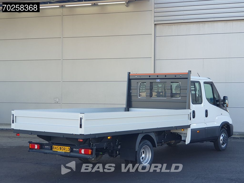 Iveco Daily 35C21 3.0 210PK 2025model Dubbel Cabine Open laadbak CarPlay ACC LED 3,5T Trekvermogen Pritsche Pickup 3m3 A/C