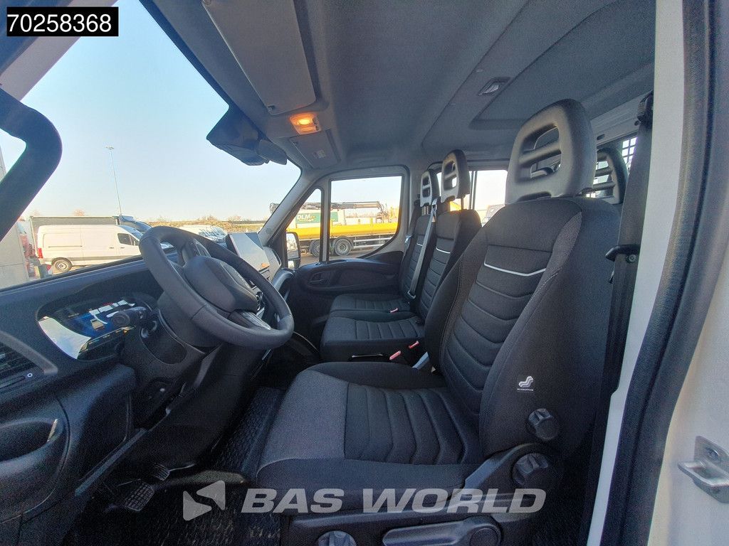 Iveco Daily 35C21 3.0 210PK 2025model Dubbel Cabine Open laadbak CarPlay ACC LED 3,5T Trekvermogen Pritsche Pickup 3m3 A/C