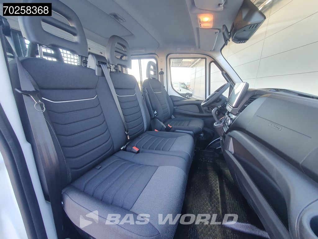 Iveco Daily 35C21 3.0 210PK 2025model Dubbel Cabine Open laadbak CarPlay ACC LED 3,5T Trekvermogen Pritsche Pickup 3m3 A/C
