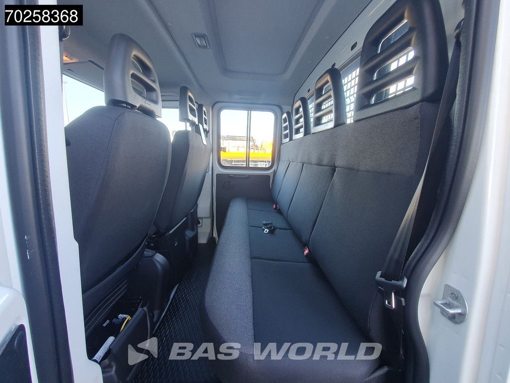 Iveco Daily 35C21 3.0 210PK 2025model Dubbel Cabine Open laadbak CarPlay ACC LED 3,5T Trekvermogen Pritsche Pickup 3m3 A/C