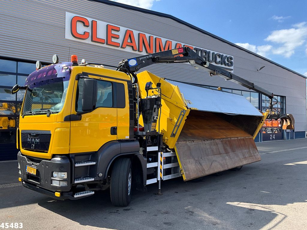 Man TGS 35.400 8x4 Manual HMF 16 Tm Z-kraan