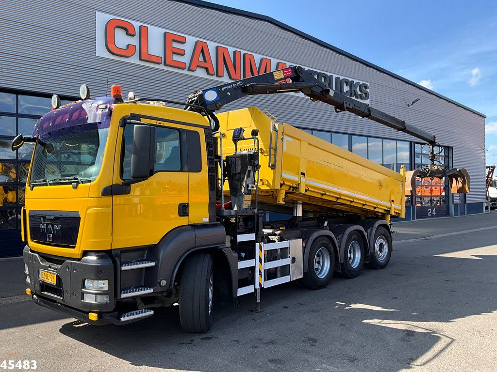 Man TGS 35.400 8x4 Manual HMF 16 Tm Z-kraan