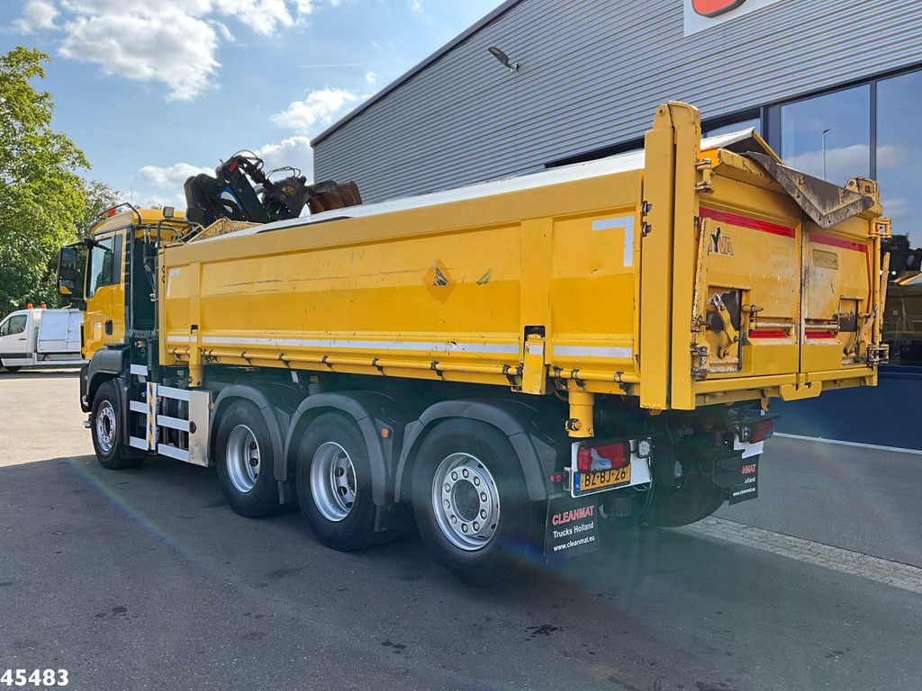 Man TGS 35.400 8x4 Manual HMF 16 Tm Z-kraan