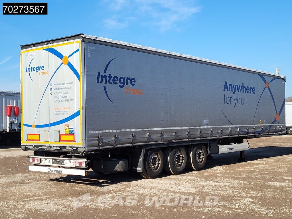 Krone SD 3 axles Edscha Anti Vandalismus plane Alcoa's
