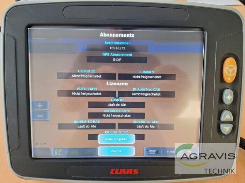 Claas GPS PILOT TERMINAL S10