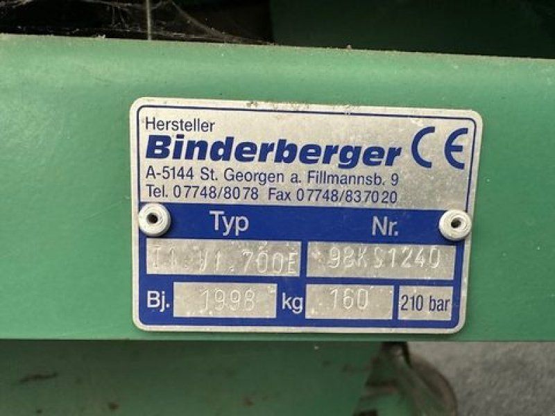 Binderberger Tischwipp Kreis TWS700E 5,5kW,