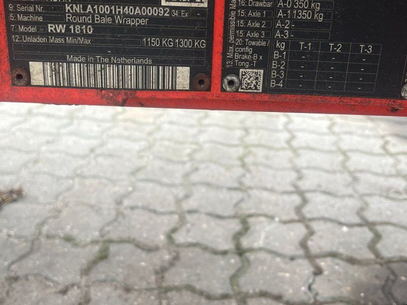 Kuhn RW1810