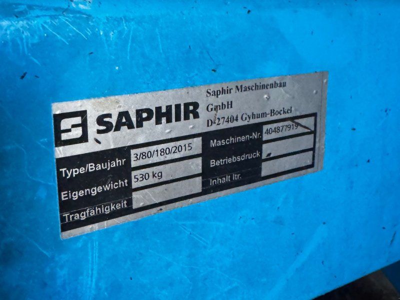 Saphir Frontgrubber