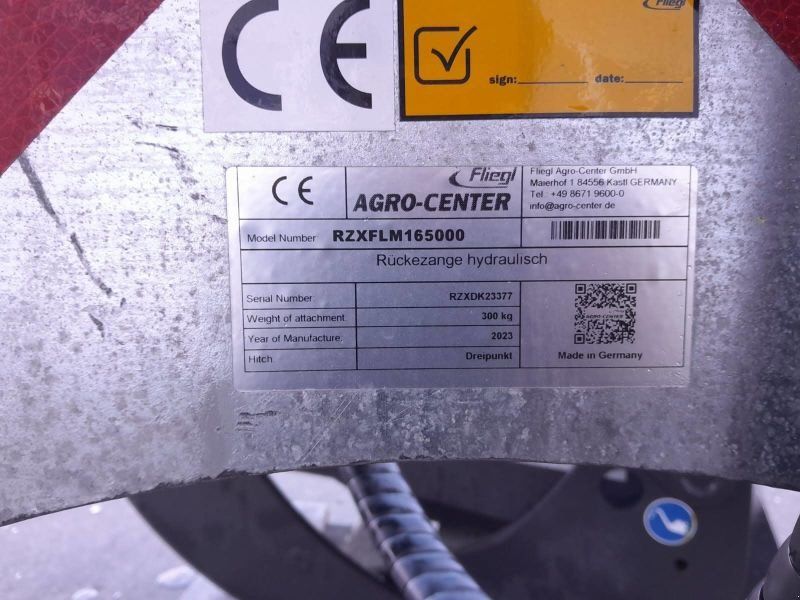 Fliegl RZXFLM165000 RZ 185 3-PUNKT