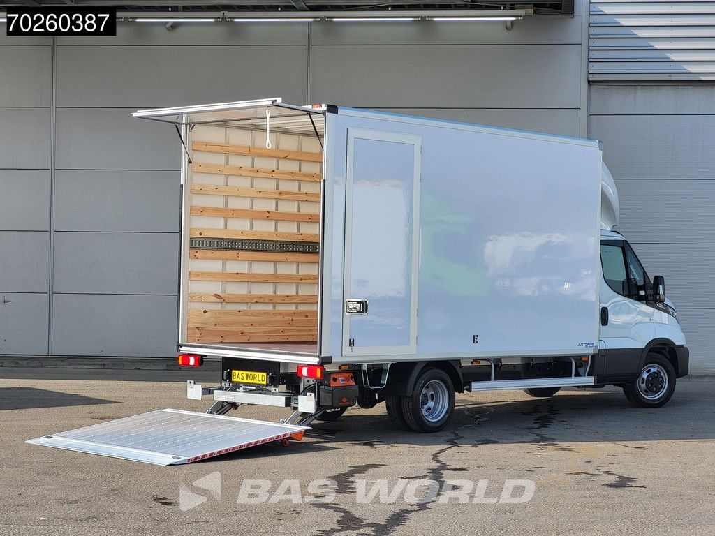 Iveco Daily 35C21 3.0L Automaat Laadklep Zijdeur Dubbellucht Bakwagen 2025-Model ACC LED CarPlay Lat om Lat D'Hollandia Euro6 Meubelbak Koffer 22m3 Klima