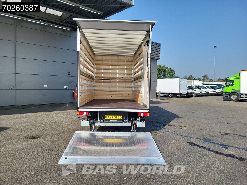 Iveco Daily 35C21 3.0L Automaat Laadklep Zijdeur Dubbellucht Bakwagen 2025-Model ACC LED CarPlay Lat om Lat D'Hollandia Euro6 Meubelbak Koffer 22m3 Klima