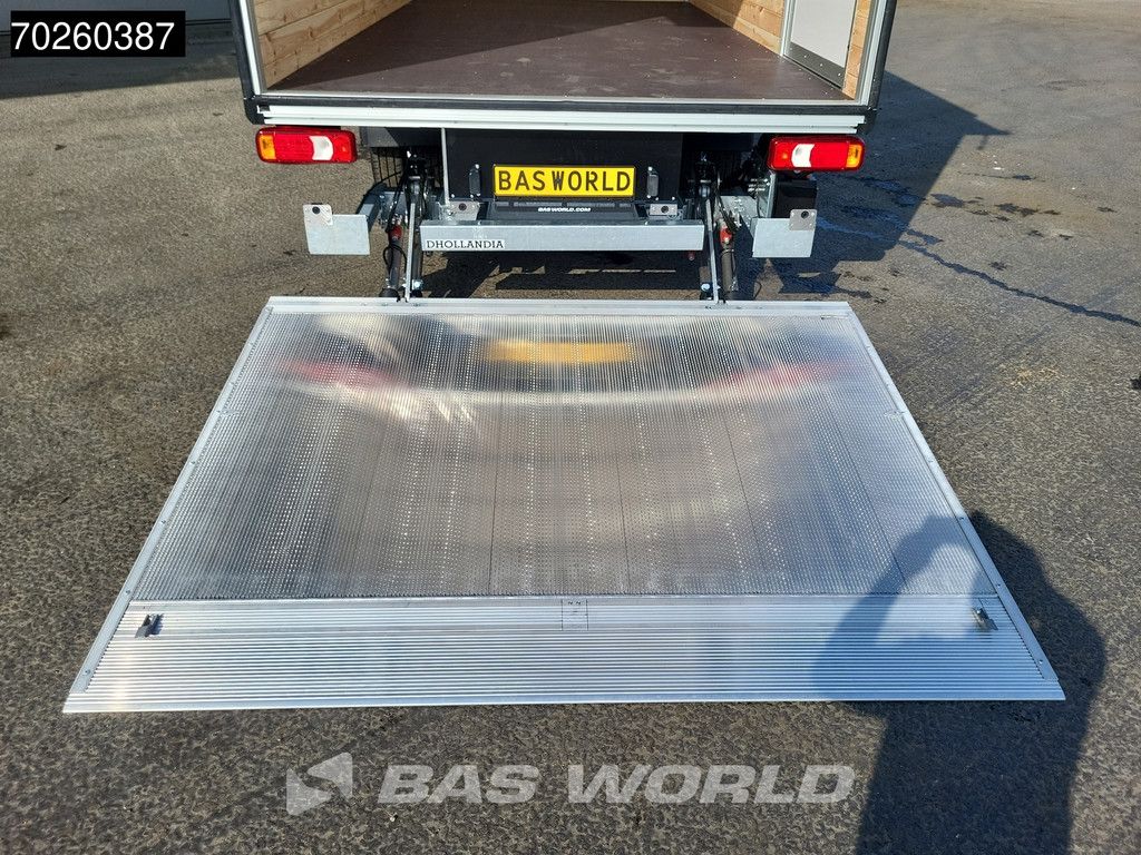 Iveco Daily 35C21 3.0L Automaat Laadklep Zijdeur Dubbellucht Bakwagen 2025-Model ACC LED CarPlay Lat om Lat D'Hollandia Euro6 Meubelbak Koffer 22m3 Klima