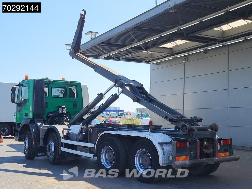 Iveco Trakker 410 8X4 Hyvalift 26-65S Hooklift Manual Big-Axle EEV