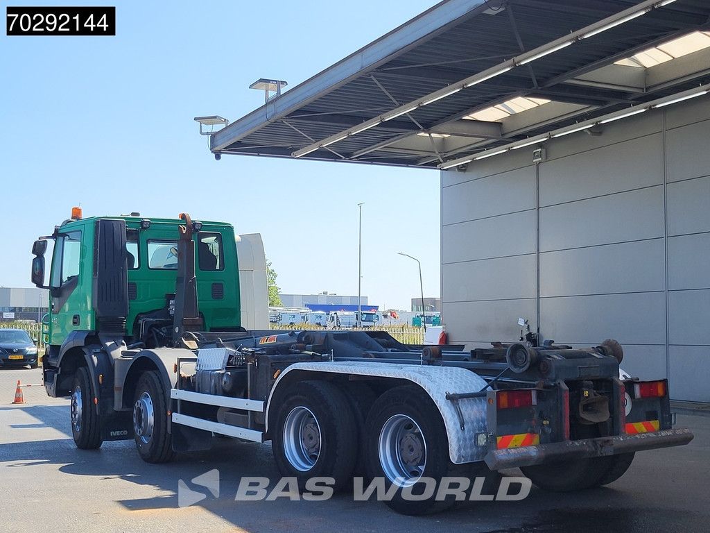 Iveco Trakker 410 8X4 Hyvalift 26-65S Hooklift Manual Big-Axle EEV