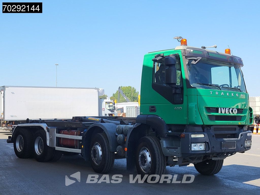 Iveco Trakker 410 8X4 Hyvalift 26-65S Hooklift Manual Big-Axle EEV