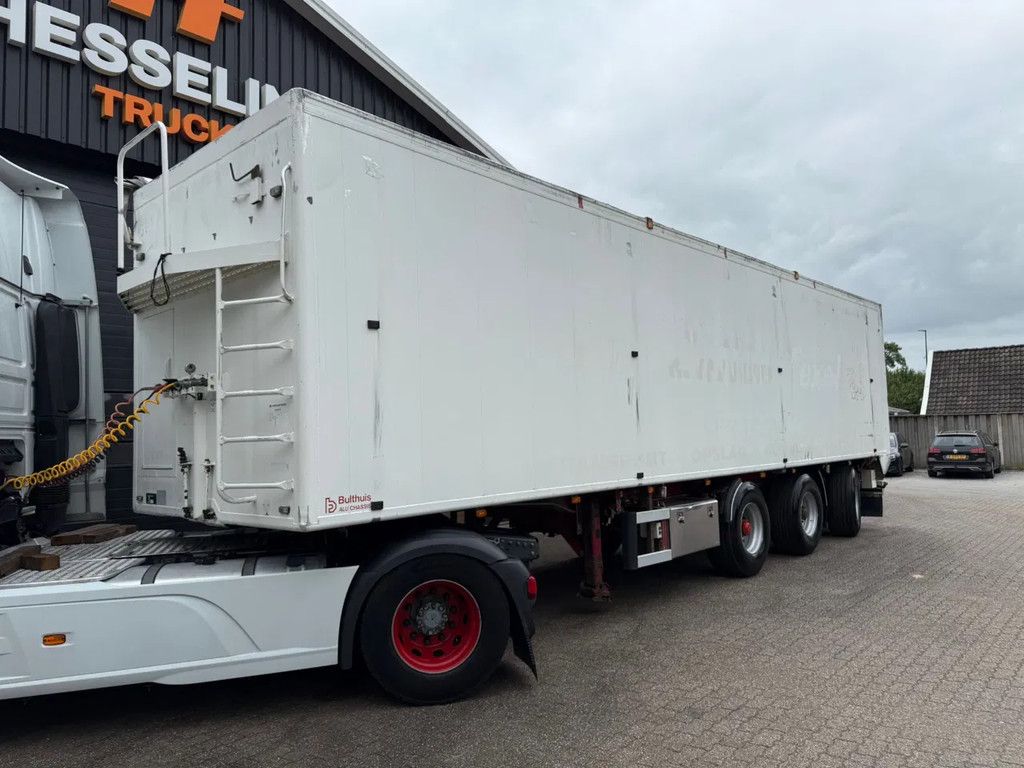 Bulthuis 12m 70m3 Stuuras/Lenkachse Cargo Floor APK/TUV 01-2026