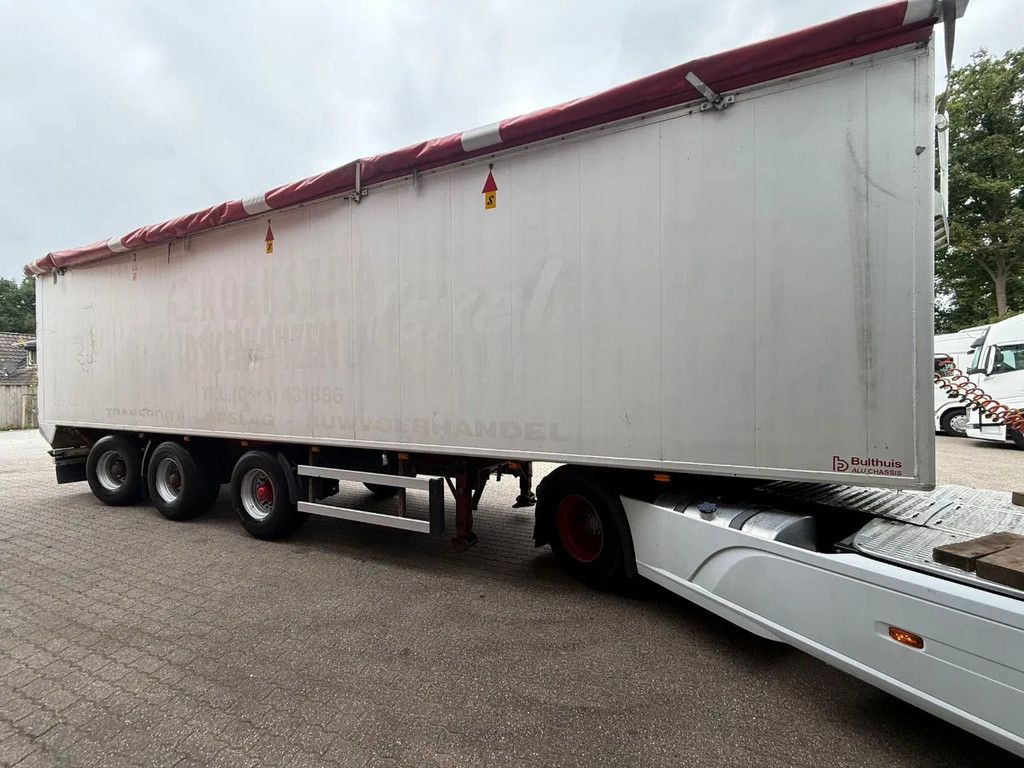 Bulthuis 12m 70m3 Stuuras/Lenkachse Cargo Floor APK/TUV 01-2026