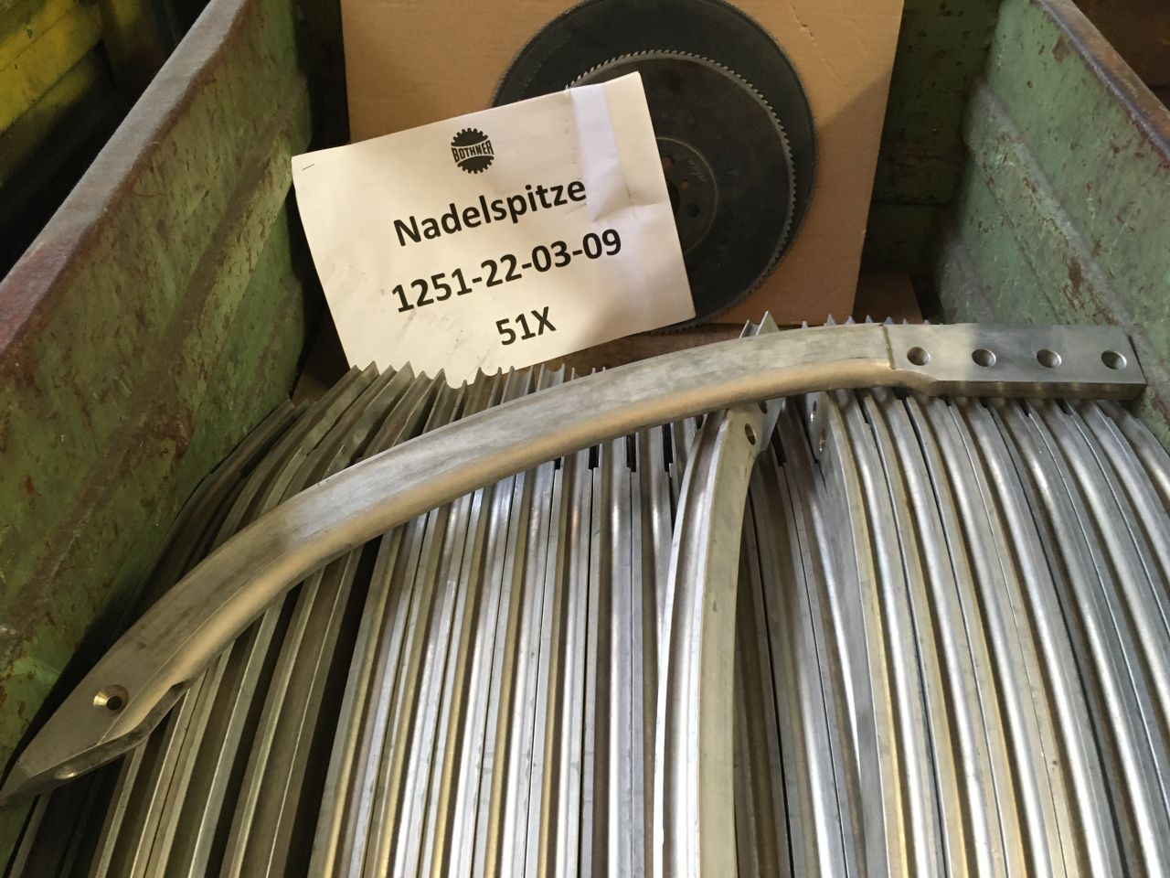 Welger/Lely aluminium Naalden AP 530/630/730/830 en D serie
