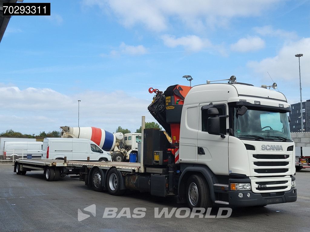 Scania G410 6X2 Combi Palfinger 53002 SH Kran Crane Lift+steering ACC Navi Euro 6