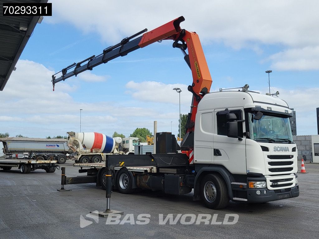 Scania G410 6X2 Combi Palfinger 53002 SH Kran Crane Lift+steering ACC Navi Euro 6
